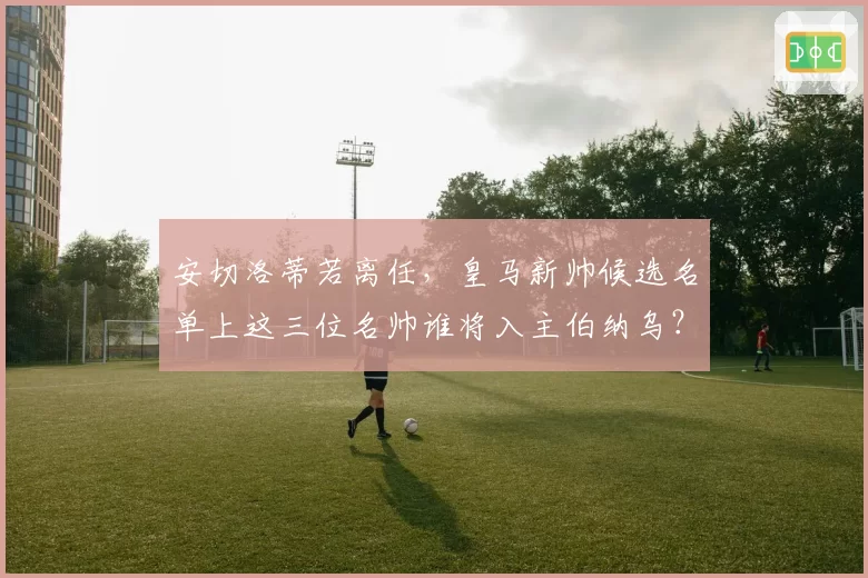 安切洛蒂若离任,皇马新帅候选名单上这三位名帅谁将入主伯纳乌?